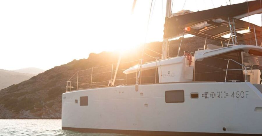 From Agios Nikolaos: Mirabello Bay Afternoon Cruise & Meal