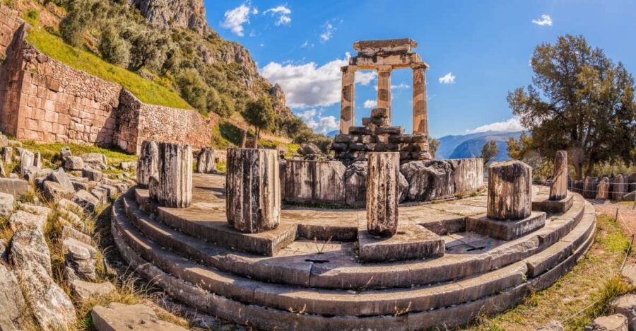 From Athens: Delphi Full Day V.R. Audio Guided Tour - Tour Details