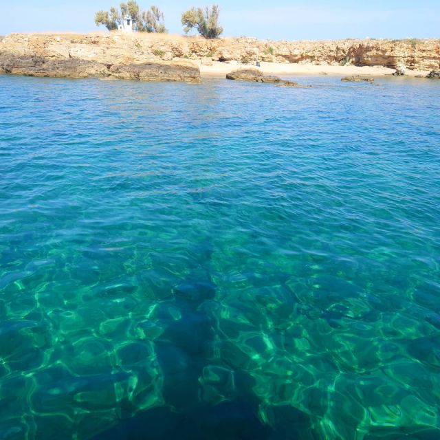 From Chania: Boat Trip to Lazaretta Island With Swim Stop