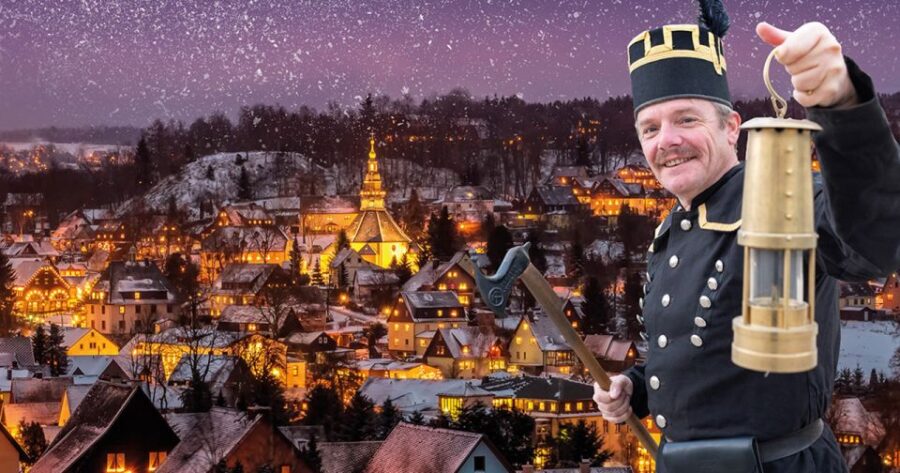 From Dresden: Guided Day Tour by Bus of Seiffen Toy Village