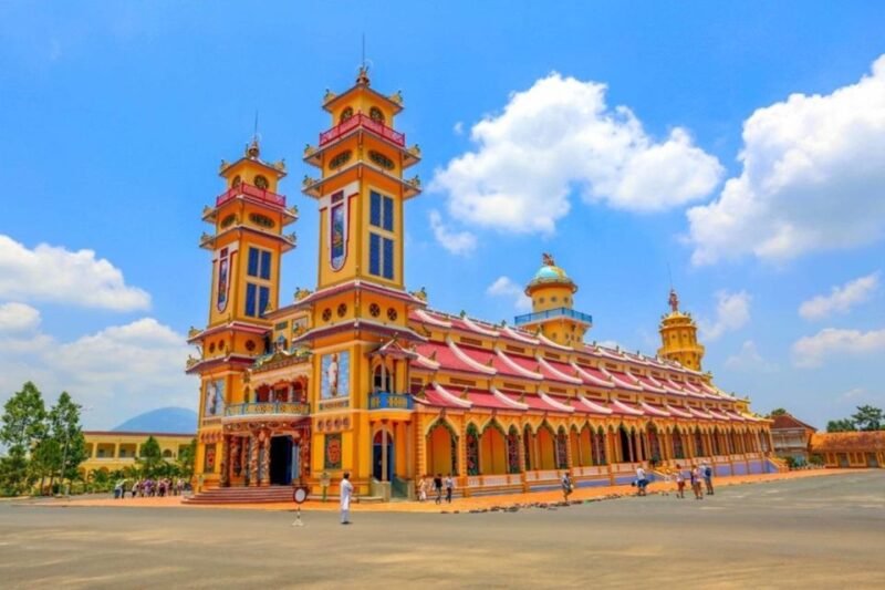 From Ho Chi Minh: Black Virgin Mountain and the Cao Dai Holy MassThis Text Appears to Describe a Location Called Black Virgin Mountain and a Religious Ceremony Called the Cao Dai Holy Mass, Both of Which Are Associated With Ho Chi Minh. as an English Translator, I Can Summarize the Main Points Without Reproducing Any Copyrighted Content. Black Virgin Mountain Seems to Be an Important Site, and the Cao Dai Holy Mass Is Likely a Religious Ritual or - Overview of the Tour