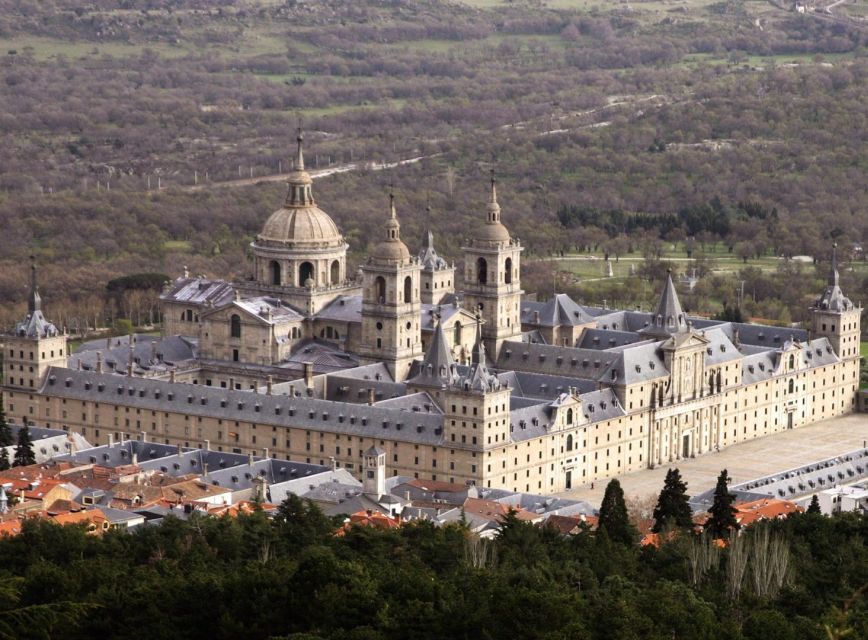 From Madrid: The Escorial, Valley of the Fallen, & City Tour