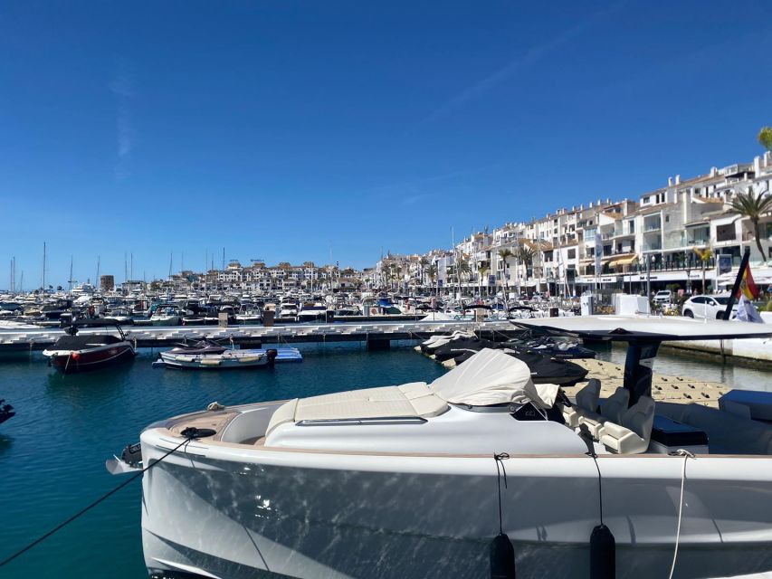 From Marbella: Guided Bicycle Tour to Puerto Banús