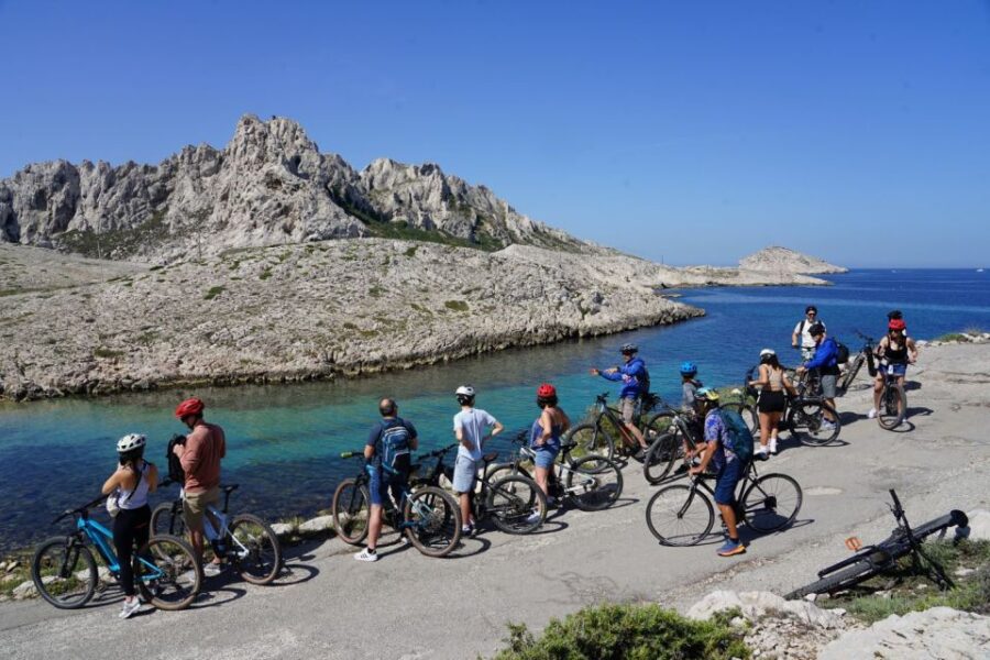 From Marseille: Guided E-Bike Tour to Calanque De Sormiou