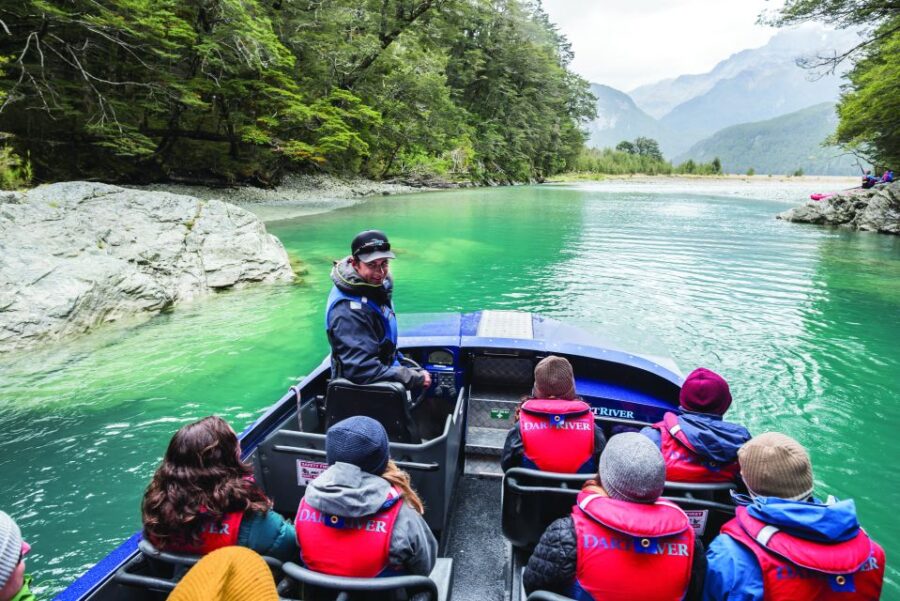 From Queenstown/Glenorchy: Dart River Jet Boat Tour