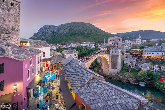 From Split/Trogir: Mostar and Medjugorje Tour With Wine Tasting