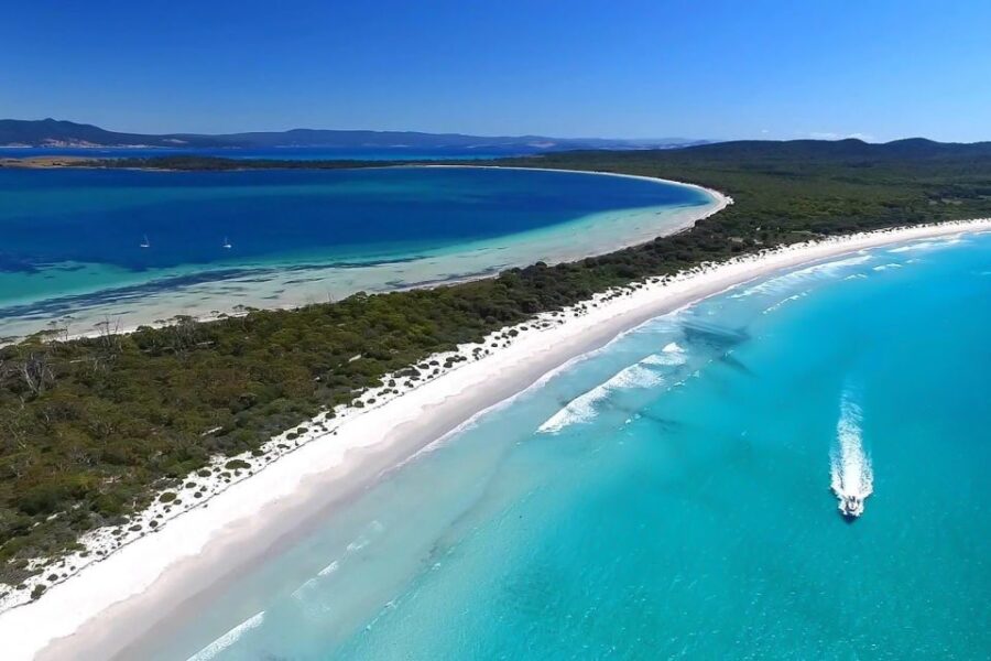 From Triabunna: Maria Island Cruise & Guided Walk With Lunch