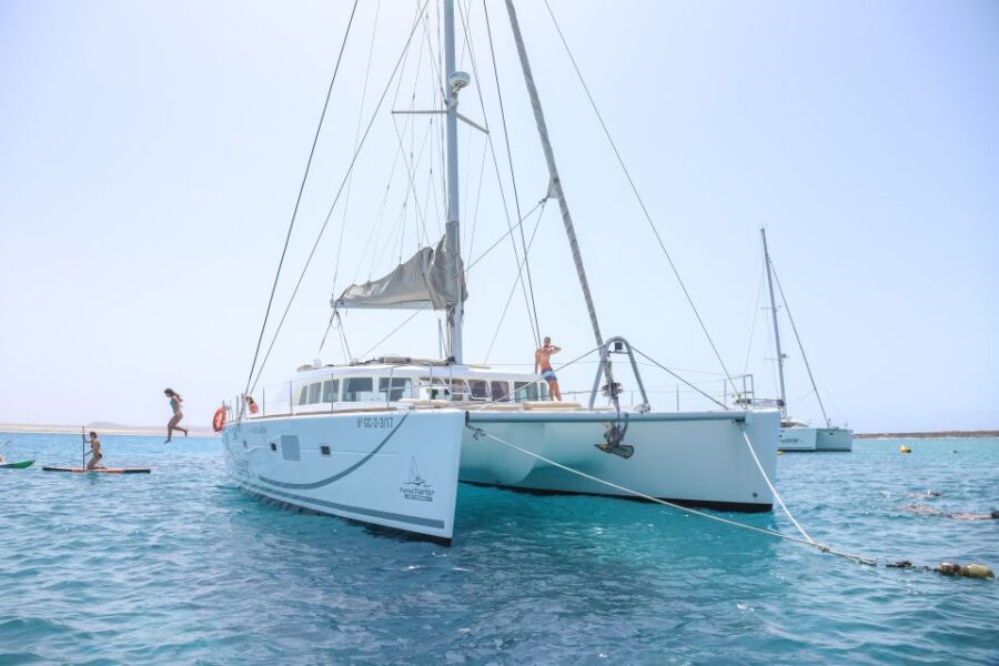 Fuerteventura: Private Luxury Catamaran to Lobo Island - Activity Details