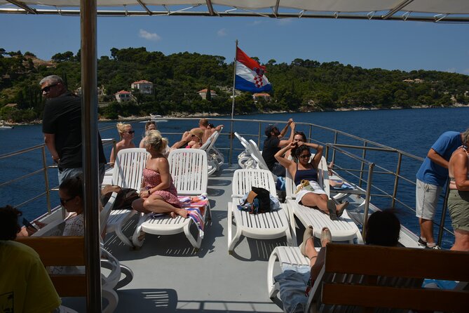 Full-Day Fun Cruise of Dubrovnik Islands With Lunch
