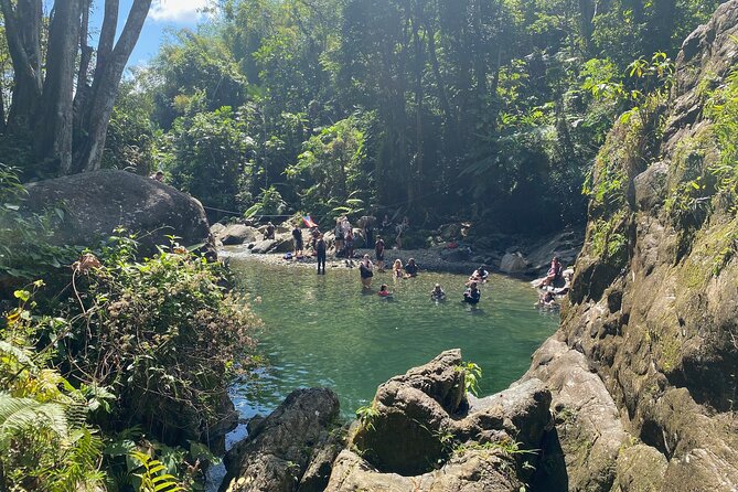 Full-Day Tinajas Hiking to El Yunque Rainforest With Transport