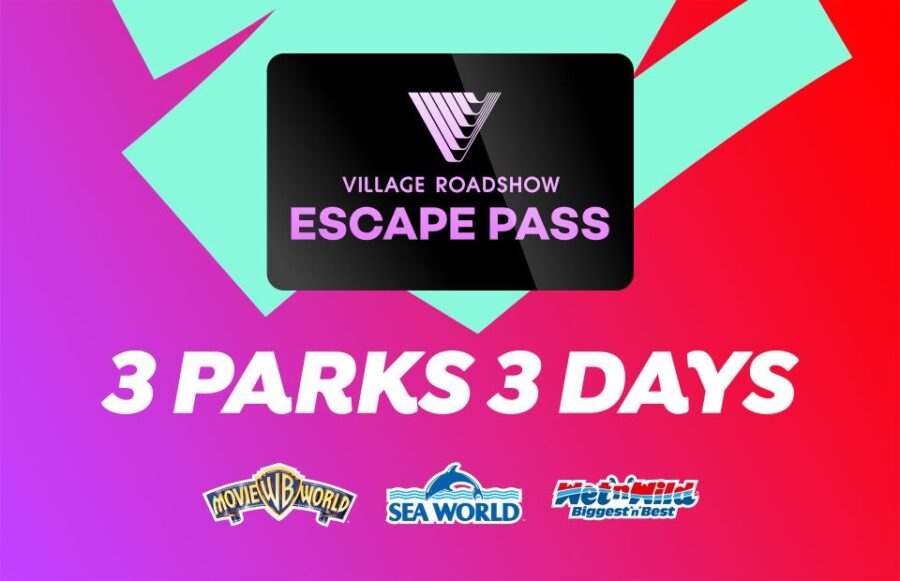 Gold Coast: Movie World, Sea World, & Wet'n'Wild 3-Day Pass