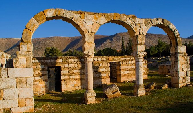 Guided Private Full Day Tour to Baalbek, Anjar and Chateau Ksara