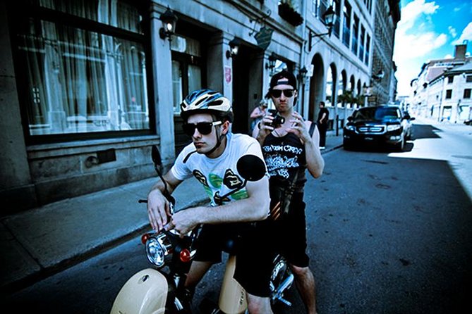 Guided Scooter Sightseeing Tour in Montreal