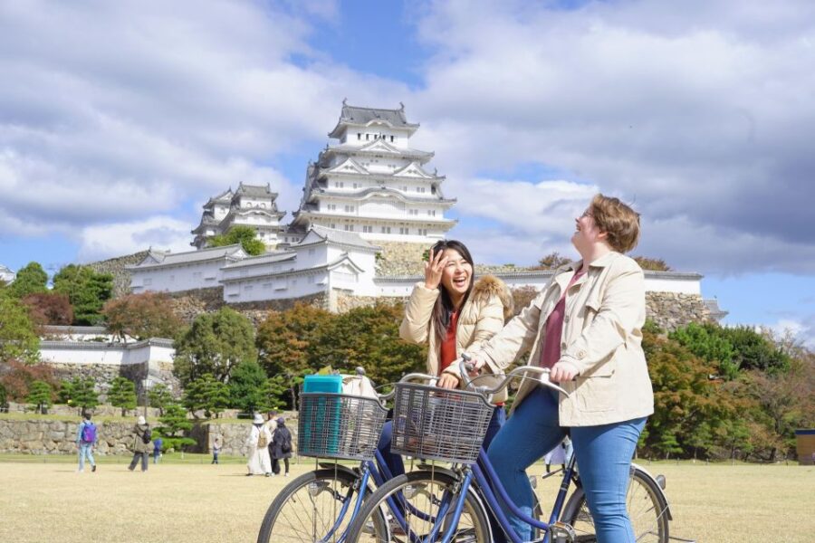 Half-Day Himeji Castle Town Bike Tour With Lunch