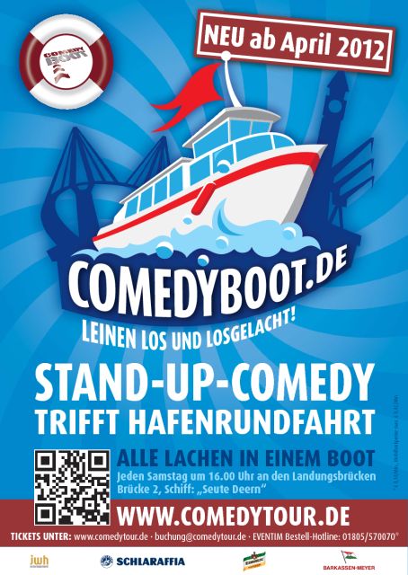 Hamburg: 1-Hour Comedy Cruise in German - Comedic Harbor Tour
