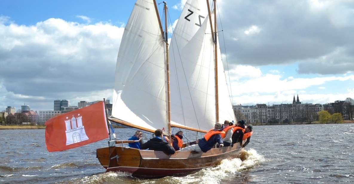 Hamburg: Alster River Cruise On A 2-Masted Sailboat