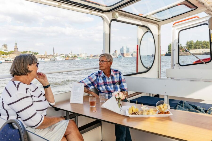 Hamburg: Harbor Cruise With Wine and Cheese - Overview of the Harbor Cruise