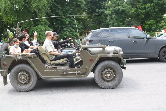 Hanoi Jeep City Tour + Train Street Combine Visit Countryside - Tour Summary