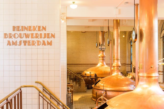 Heineken Experience Amsterdam + 75 Minute Blue Boat Canal Cruise - Tour Details Overview