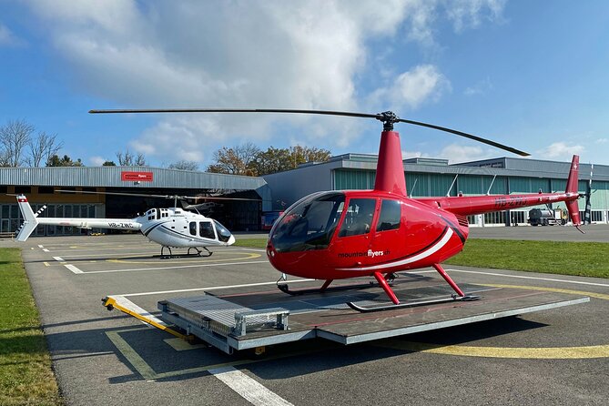 Helicopter Tour to the Stockhorn Mountain, With Great View to the Swiss Alps