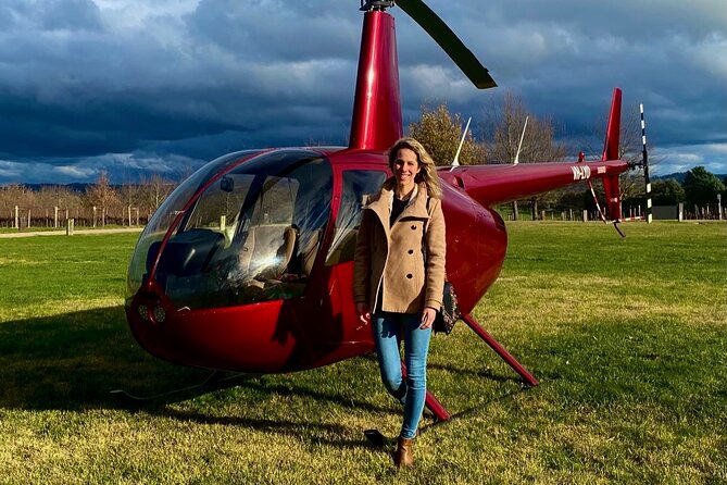 Helicopter Winery Lunch to Hubert Estate in Yarra Valley