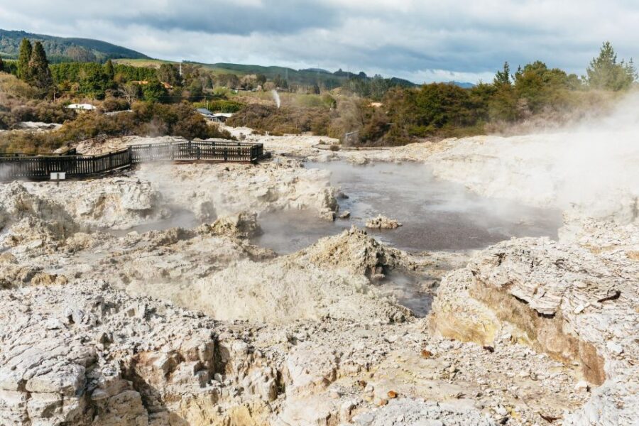 Hells Gate Mud Bath and Sulphur Spa Experience