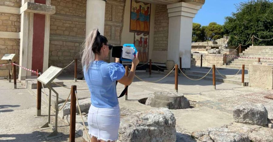 Heraklion: Palace of Knossos 3D Virtual Audio Tour by Tablet - Tour Overview