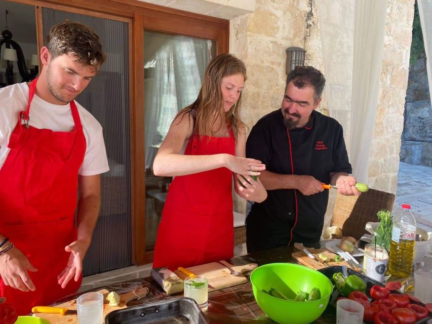 Heraklion: Private Cooking Class & Dinner at a Village House