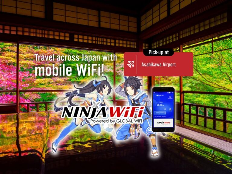Hokkaido: Asahikawa Airport Mobile WiFi Rental