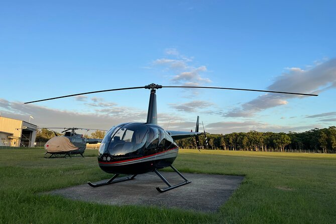 Hunter Valley Broken Back Range Helicopter Flight From Cessnock