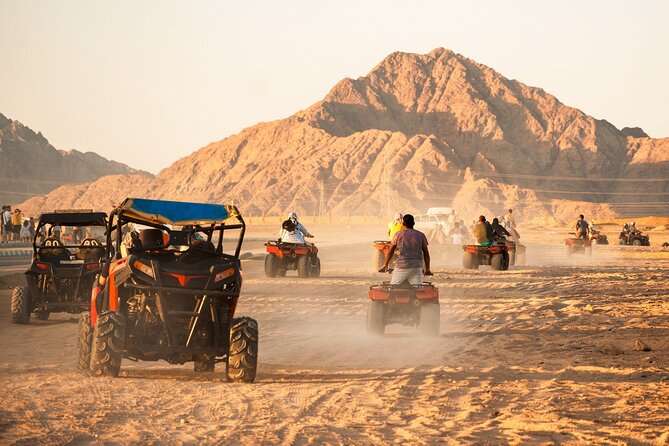 Hurghada Desert Safari Experience, ATV Quad, Camel Ride & Dinner
