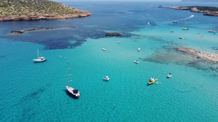 Ibiza: Private Beach and Cave Speedboat Tour - West Coast Speedboat Tour
