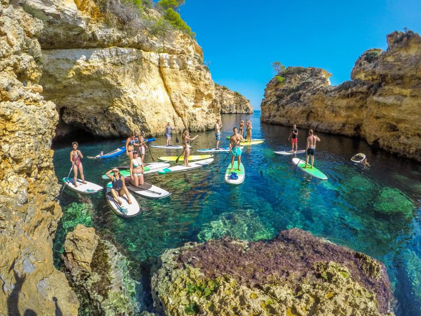 Ibiza: Stand-Up Paddle Boarding Trip to Secret Caves