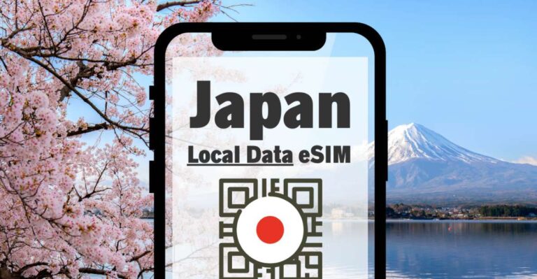 Japan: Esim With Unlimited Local 4g/5g Data