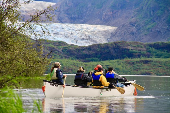 Juneau Shore Excursion: Mendenhall Glacier Canoe, Paddle and Hike