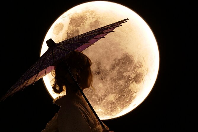 Kanazawa: Moon Plan Selfie Photo Experience With Rental Kimono