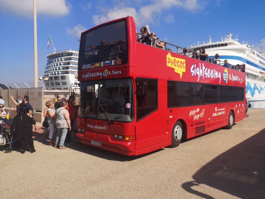 Katakolo: Pyrgos and Katakolo Hop-on Hop-off Bus Tour