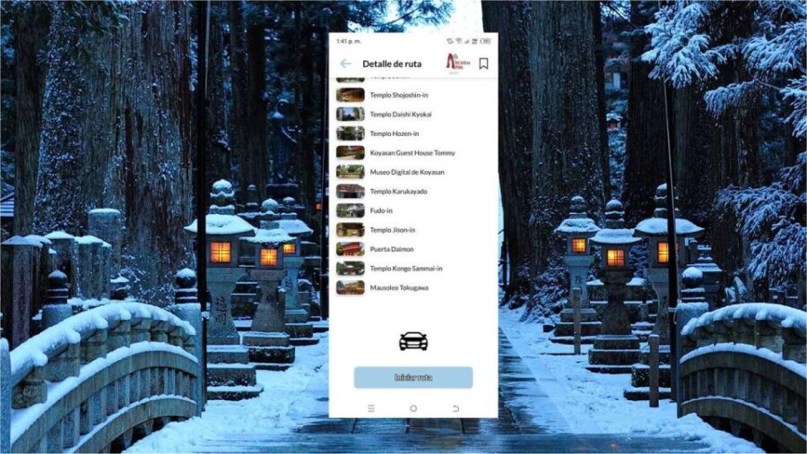 Koyasan Self-Guided Route App With Multi-Language Audioguide