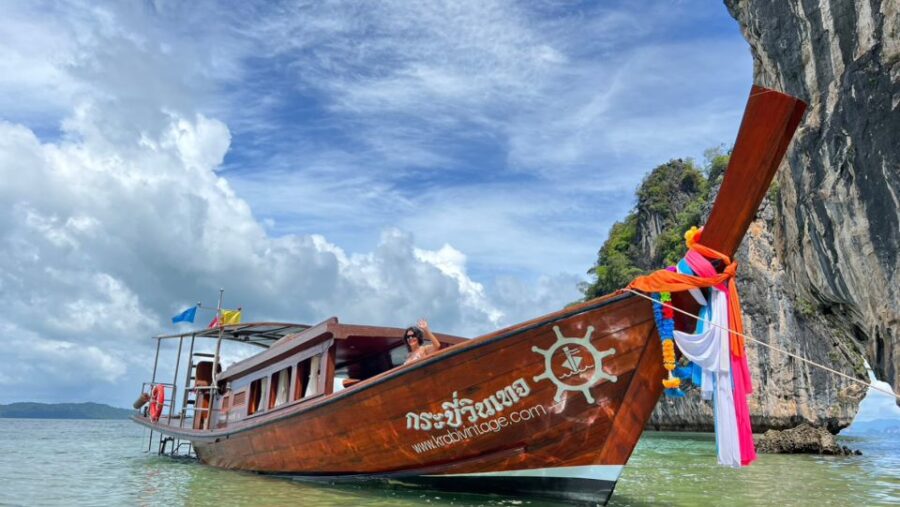Krabi 4 Island by Luxury Vintage Boat Sunrise / Sunset