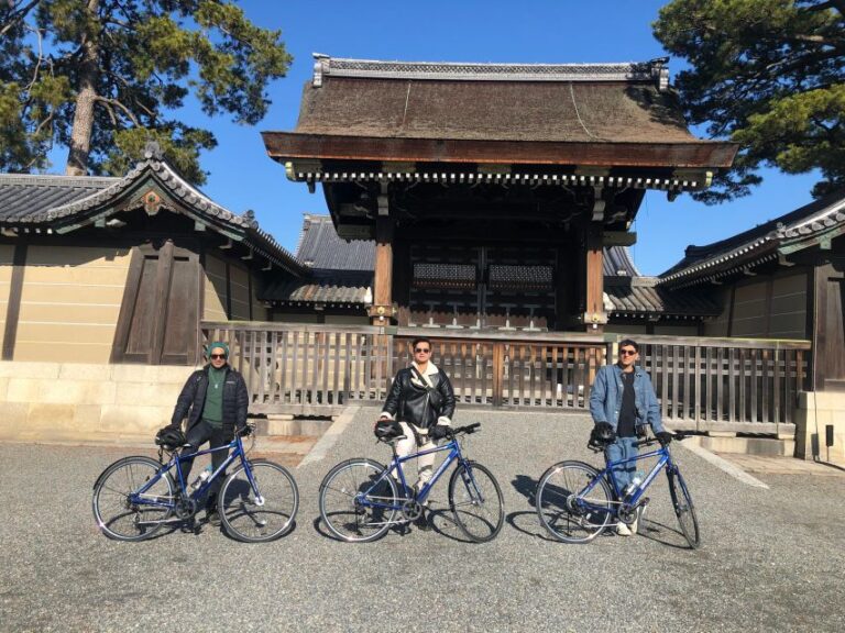 Kyoto Arashiyama Bamboo Forest & Golden Pavilion Bike Tour