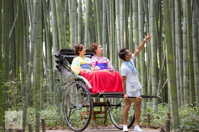 Kyoto Arashiyama Rickshaw Tour With Bamboo Forest