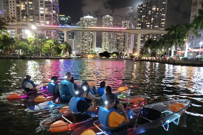 L.E.D. Light Kayak Miami City Lights