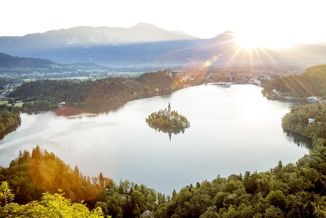 Lake Bled With Bled Castle Included