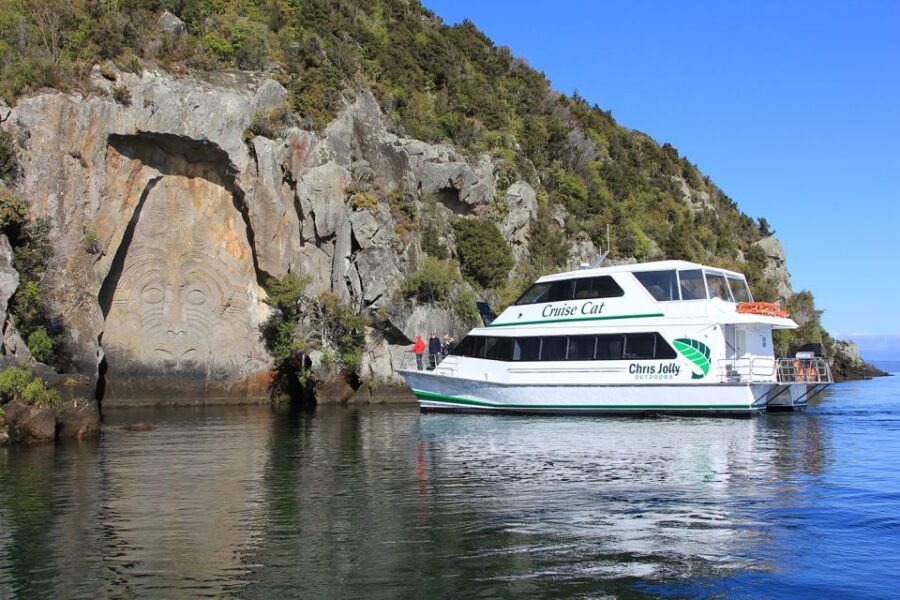 Lake Taupo: Māori Rock Carvings Scenic Boat Cruise - Highlights of the Experience