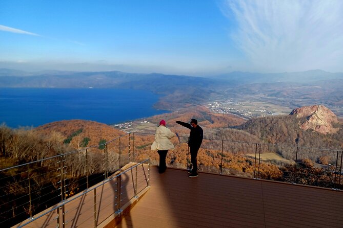 Lake Toya and Noboribatsu Hell Valley Private Day Trip - Lake Shikotsu and Volcanic Landscapes