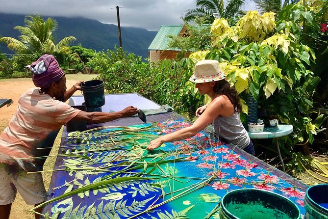 Learn the Traditional Seychelles Art of Sun Printing With Local Textile Designer