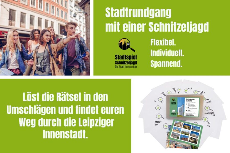 Leipzig City Centre: Scavenger Hunt Self-Guided Tour