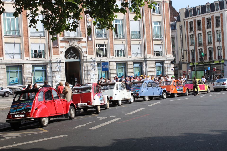 Lille Driving Tour by Convertible Citroen 2CV - Overview of the Lille Driving Tour