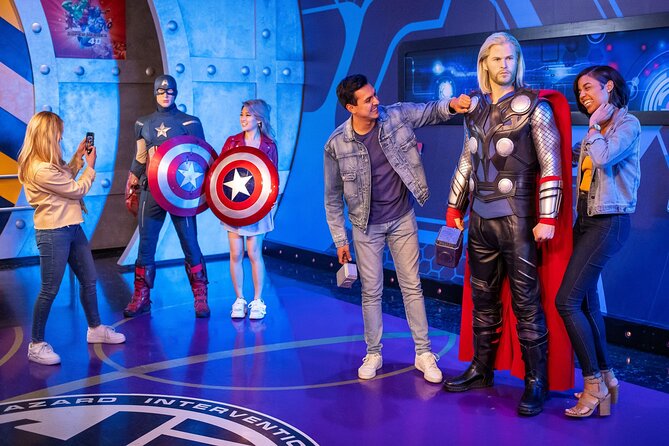 Madame Tussauds Admission Ticket With Marvel Universe 4D Movie Experience - Overview of Madame Tussauds