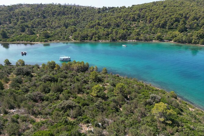 Magic Blue Lagoon & 3 Islands Tour, Water, Wine & Snack Included